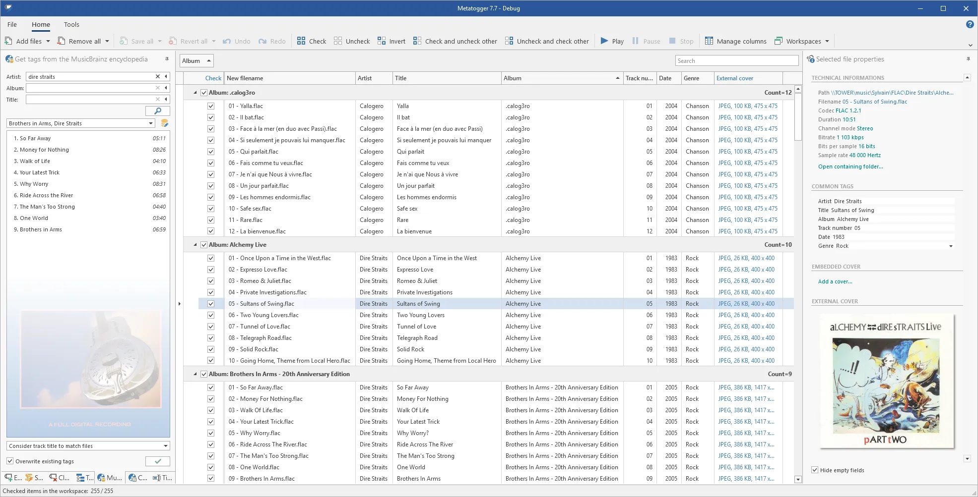 Metatogger screenshot